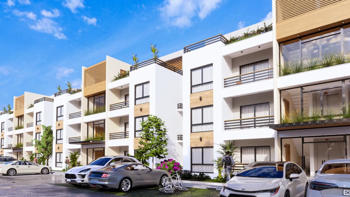 Bright 2BR Condo with Pool Access — 80m² in Cap Cana — 80m²